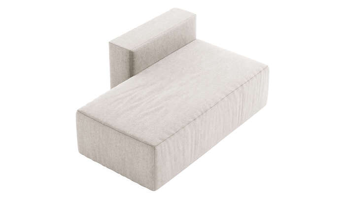 Модуль с приставной укорочённой спинкой