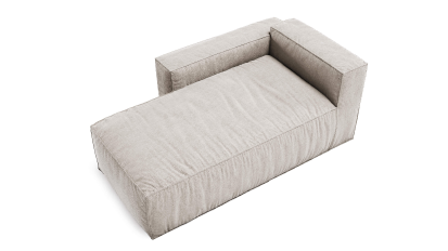 Модуль оттоманка с приставным подлокотником