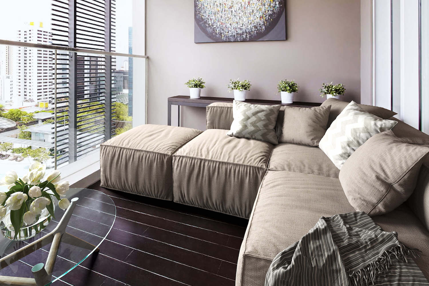 Диван для балкона и лоджии 