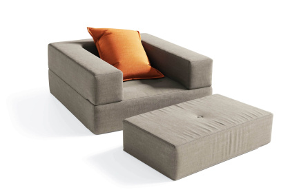 Кресло-матрас и пуф трансформер Кубис