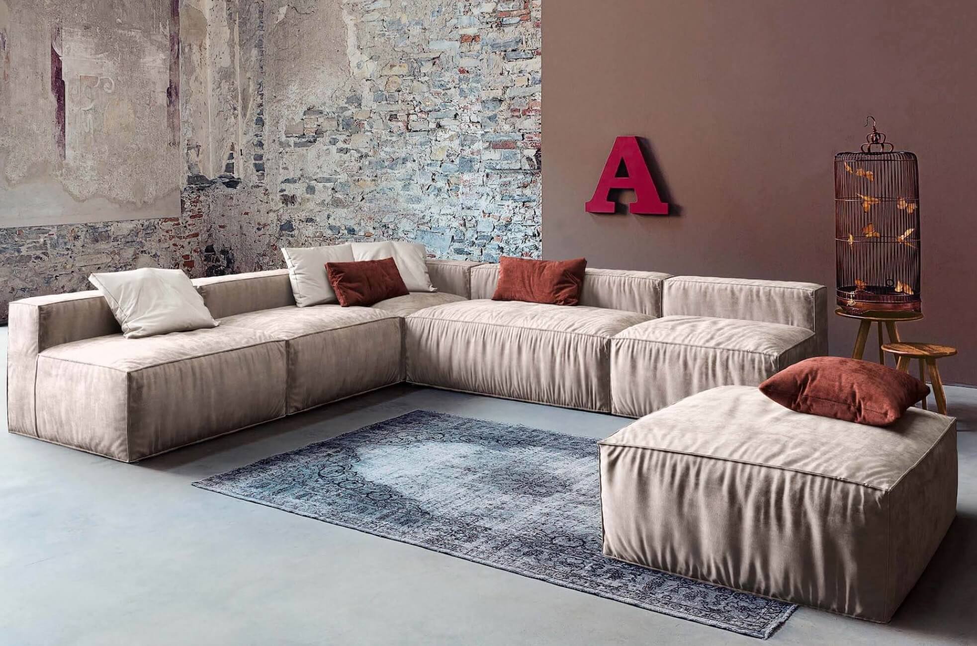 Стандартные размеры диванов