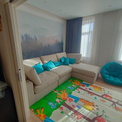 Мягкая бескаркасная мебель для отдыха всей семьей. Реальный отзыв с фотографией и рейтингом 5/5.