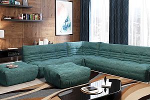 Современный диван ДеФранс в большую гостиную, бескаркасная модель нового поколения