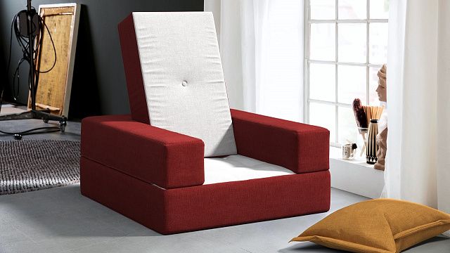 Кресло-матрас КУБИС фабрики Gliver для лаунж пространства