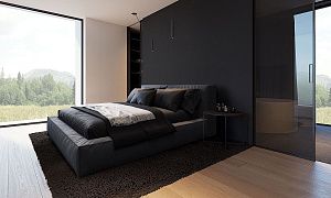 Кровать Фри на заказ от Gliver, современный дизайн для стильного интерьера