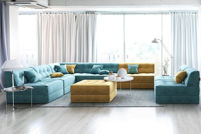 Комплект со спинкой Гоа - 15