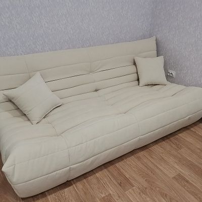 Куплю бескаркасный диван!: отзыв о поиске и выборе. Фото популярной модели мягкой мебели. 5 звезд.