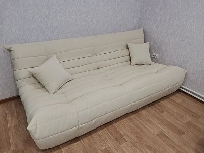 Куплю бескаркасный диван!: отзыв о поиске и выборе. Фото популярной модели мягкой мебели. 5 звезд.