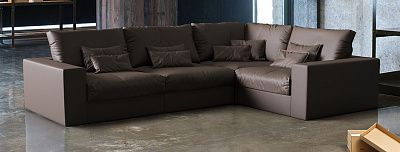 Как выбрать цвет дивана-19, Диван Элизиум из экокожи на заказ