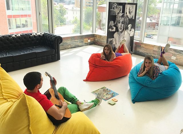 Кресло-матрас Рафа для большой компании 