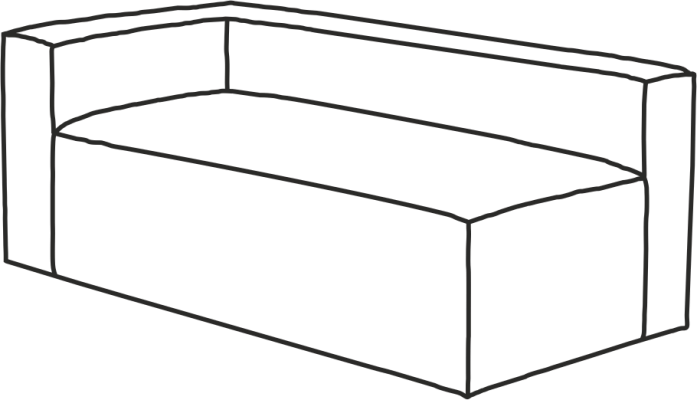 Модуль диван Фри угловой 104