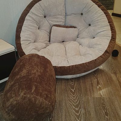 Удобное и качественное кресло для отдыха и чтения: отзыв и фото в интерьере. 5 звезд.