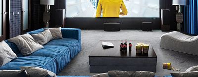 Модные диваны 2025 года-15, Мягкий диван Фри Лаунж для домашнего кинотеатра