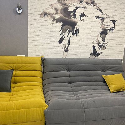 Обустройство лаундж зон в квартире. Качественные низкие диваны. Отзыв о преобразовании пространства с фото. 5/5.