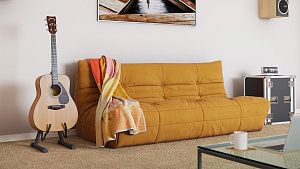 Компактный диван ДеФранс в гостиную, на заказ, диван без каркаса, российская фабрика Гливер