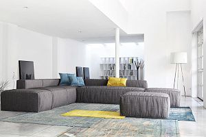 Стильный бескаркасный диван Фри для гостиной