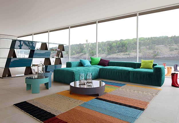 Стильный диван Фри для загородного дома, бескаркасный диван на заказ, доставка по России