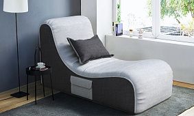 Двухцветный лежак Скилл от Gliver