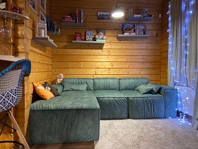 Необычный дизайн дома с бескаркасной мебелью: отзыв. Фото интерьера. Рейтинг 5 звезд.