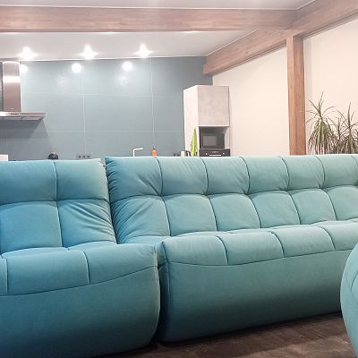 Бескаркасная мебель в современном интерьере дома. Реальный отзыв с фото и рейтингом 5 звезд.