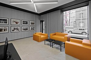 Яркий диван Драм для офиса, легкие модули, размер, форма и цвет на заказ