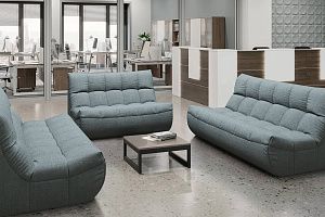 Комплект бескаркасныьх диванов ДеИтали для офиса