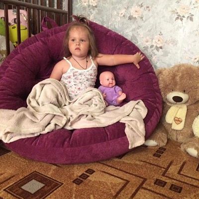 Напольные кресла без каркаса. Отзыв с фото и рейтингом 5 звезд.