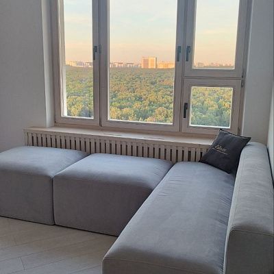 Купить бескаркасный диван: итоговый отзыв. Фото в интерьере спустя месяц. 5 звезд.