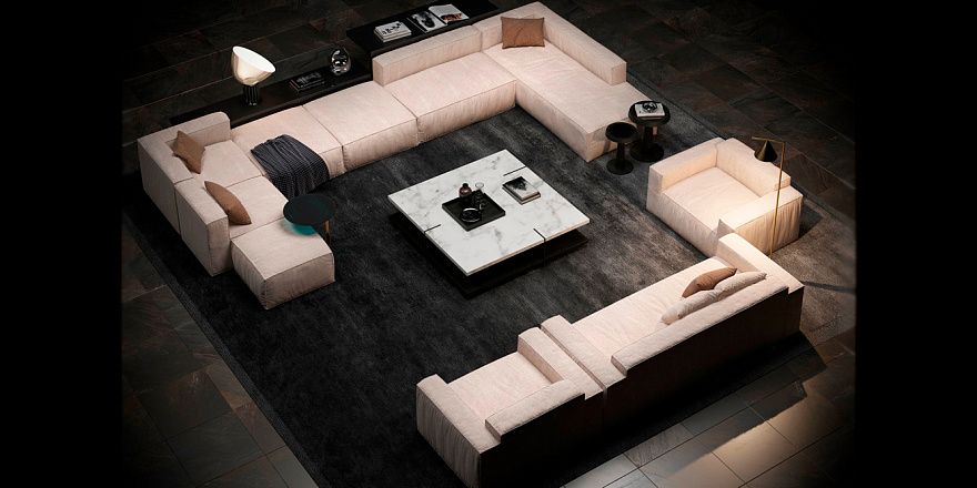 Бескаркасные модульные диваны трансформеры