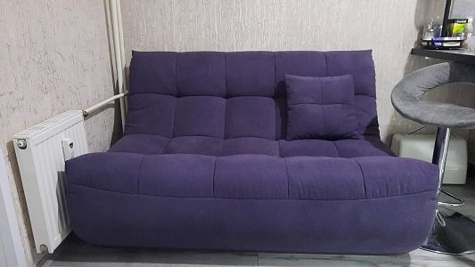 Диван с мягкими объемными подушками: отзыв о комфорте с фото. Оценка 5 звезд