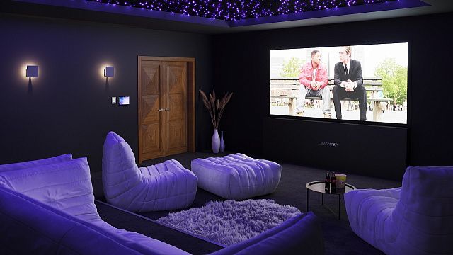 Как выбрать удобное кресло для дома-3, Стильный диван ДеФранс для домашнего кинотеатра 