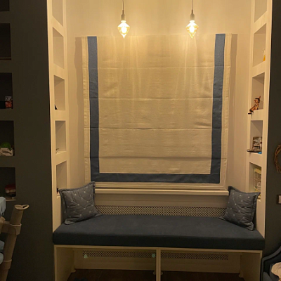 Матрас на скамейку, тумбу, подоконник для детской комнаты. Уютный уголок для отдыха и игры. Отзыв довольного клиента. 5 звезд.