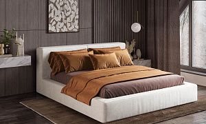 Современная кровать Драм от Gliver, цена от производителя, доставка по России, выбор дизайнера