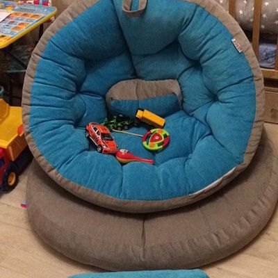 Мягкое кресло для ребенка в детскую комнату. Отзыв о безопасности и качестве с фото. 5/5.