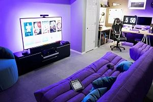 Мягкий и долговечный диван ДеФранс для лаунж зоны, по цене от производителя