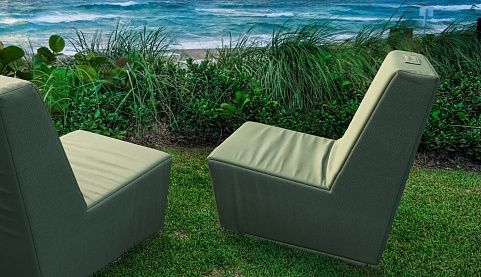 Стильное кресло Дорф для отдыха на природе