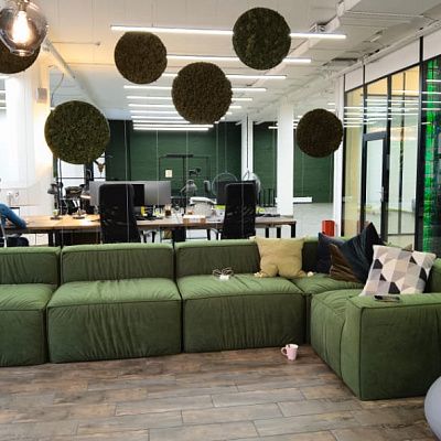 Реальный отзыв о модульных диванах. Фото в интерьере спустя полгода. Оценка 5/5.