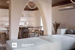 Дачный ответ, Обнимающая гостиная, Диваны Gliver, Белый диван Драм от Gliver