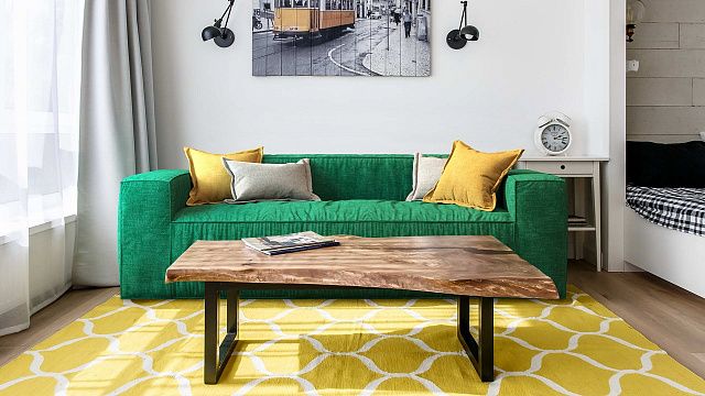 Прямой диван - тренд 2025 года