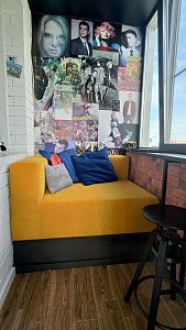 Угловой уличный диван для террасы: отзыв о качестве. Фото и оценка 5 звезд.