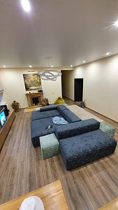 Купили модули для дивана отдельно: отзыв о экономии. Фото готового решения. 5/5.