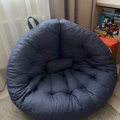 Реальные отзывы о бескаркасном кресле: фото в интерьере и оценка 5 звезд