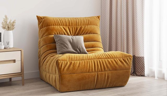 Бескаркасный диван ДеФранс, сочетающий в себе анатомичный дизайн, удобство и долговечность 