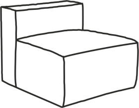 Модуль диван Фри 101