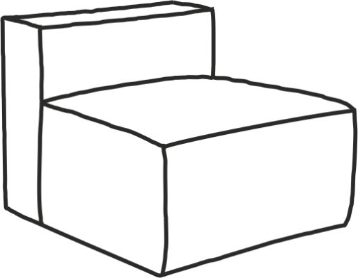 Модуль диван Фри 101