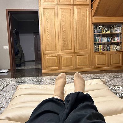 Модульная бескаркасная мебель в гостиной. Фото и отзыв покупателя на 5 звезд.