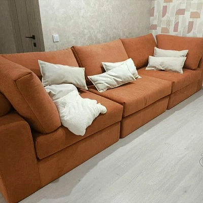 Модульные бескаркасные диваны от производителя Гливер. Отзыв о качестве сборки с фото. 5/5.