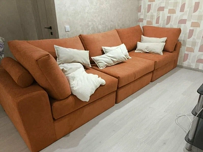 Модульные бескаркасные диваны от производителя Гливер. Отзыв о качестве сборки с фото. 5/5.