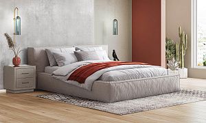 Бескаркасная кровать Фри от Gliver, современный дизайн, любой размер на заказ