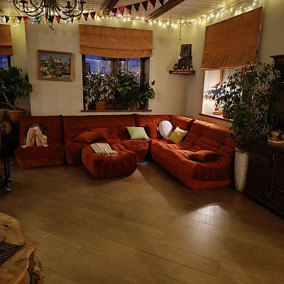 Готовая лаундж зона с диванами от Гливер. Отзыв с фото и рейтингом 5 звезд.